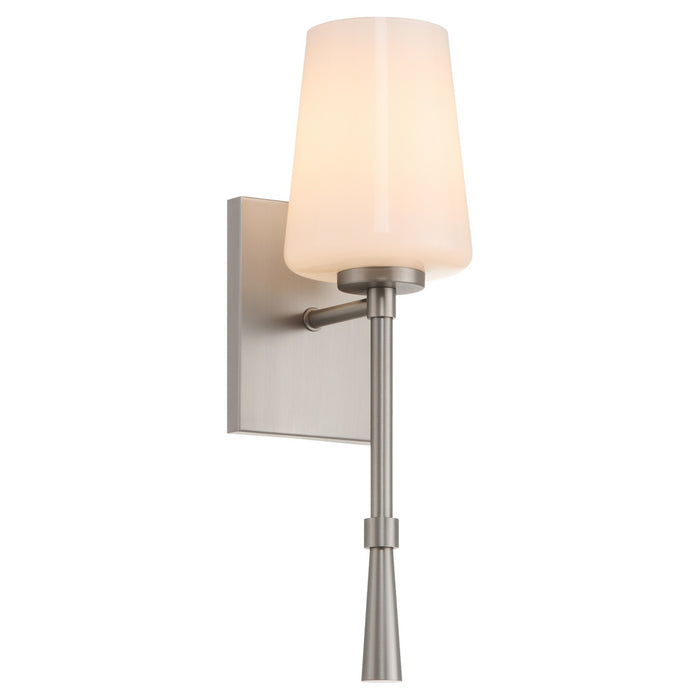 Myhouse Lighting Quorum - 5204-1-2165 - One Light Wall Mount - Goodwin - Satin Nickel