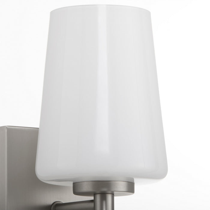 Myhouse Lighting Quorum - 5204-1-2165 - One Light Wall Mount - Goodwin - Satin Nickel