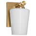 Myhouse Lighting Quorum - 5204-1-280 - One Light Wall Mount - Goodwin - Aged Brass