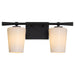 Myhouse Lighting Quorum - 5204-2-259 - Two Light Vanity - Goodwin - Matte Black