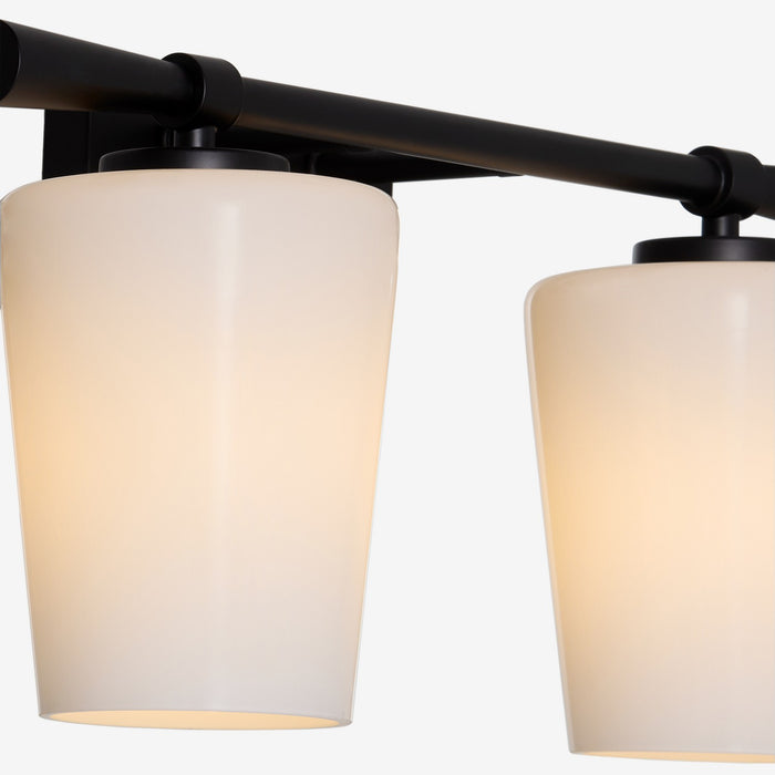 Myhouse Lighting Quorum - 5204-2-259 - Two Light Vanity - Goodwin - Matte Black