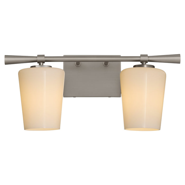 Myhouse Lighting Quorum - 5204-2-265 - Two Light Vanity - Goodwin - Satin Nickel