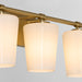 Myhouse Lighting Quorum - 5204-3-280 - Three Light Vanity - Goodwin - Aged Brass