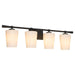 Myhouse Lighting Quorum - 5204-4-259 - Four Light Vanity - Goodwin - Matte Black