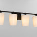 Myhouse Lighting Quorum - 5204-4-259 - Four Light Vanity - Goodwin - Matte Black