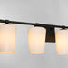 Myhouse Lighting Quorum - 5204-4-259 - Four Light Vanity - Goodwin - Matte Black