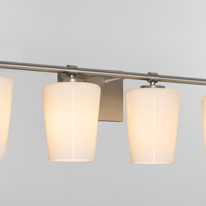 Myhouse Lighting Quorum - 5204-4-265 - Four Light Vanity - Goodwin - Satin Nickel