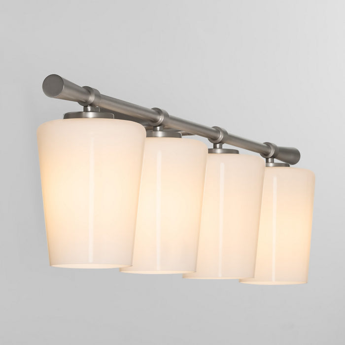 Myhouse Lighting Quorum - 5204-4-265 - Four Light Vanity - Goodwin - Satin Nickel