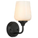 Myhouse Lighting Quorum - 5313-1-259 - One Light Wall Mount - Raymond - Matte Black