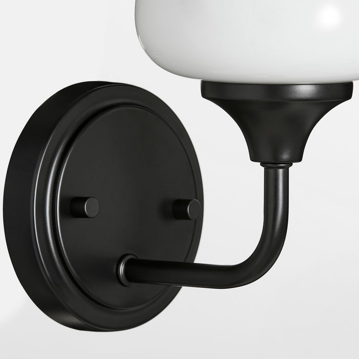Myhouse Lighting Quorum - 5313-1-259 - One Light Wall Mount - Raymond - Matte Black