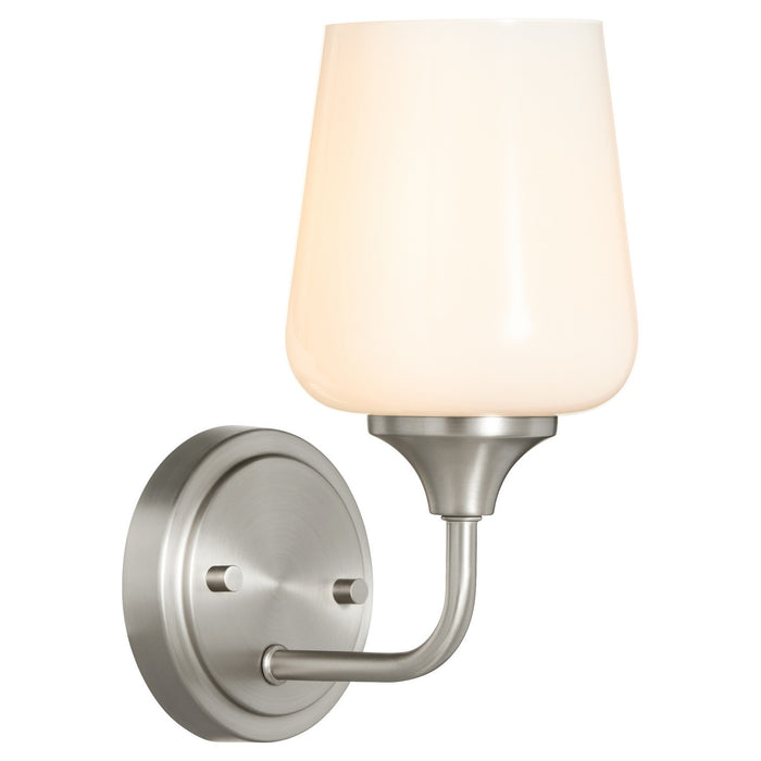 Myhouse Lighting Quorum - 5313-1-265 - One Light Wall Mount - Raymond - Satin Nickel