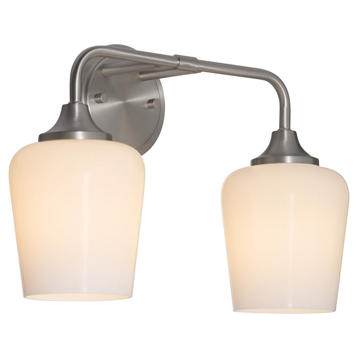 Myhouse Lighting Quorum - 5313-2-265 - Two Light Wall Mount - Raymond - Satin Nickel