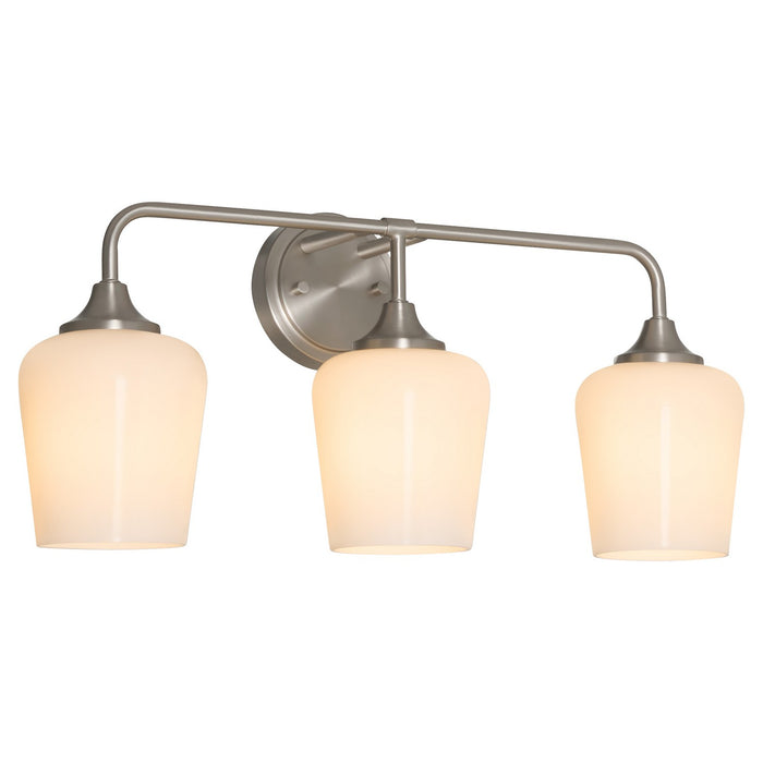 Myhouse Lighting Quorum - 5313-3-265 - Three Light Wall Mount - Raymond - Satin Nickel