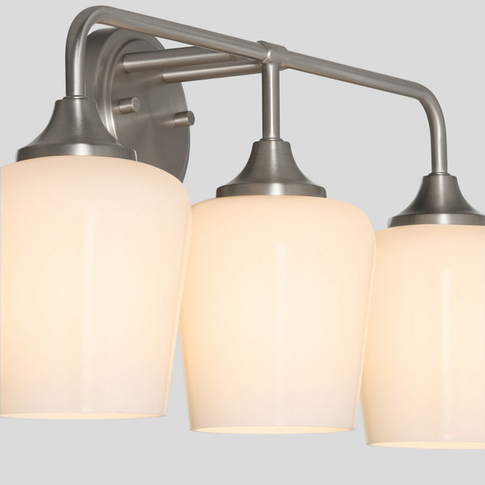 Myhouse Lighting Quorum - 5313-3-265 - Three Light Wall Mount - Raymond - Satin Nickel