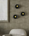 Myhouse Lighting Quorum - 53-8-5947 - One Light Wall Sconce - Del Rey - Brushed Brass|Matte Black