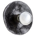 Myhouse Lighting Quorum - 53-8-5947 - One Light Wall Sconce - Del Rey - Brushed Brass|Matte Black