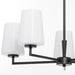 Myhouse Lighting Quorum - 6204-5-259 - Five Light Chandelier - Goodwin - Matte Black
