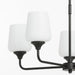 Myhouse Lighting Quorum - 6313-5-259 - Five Light Chandelier - Raymond - Matte Black