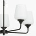 Myhouse Lighting Quorum - 6313-5-259 - Five Light Chandelier - Raymond - Matte Black