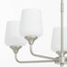 Myhouse Lighting Quorum - 6313-5-265 - Five Light Chandelier - Raymond - Satin Nickel