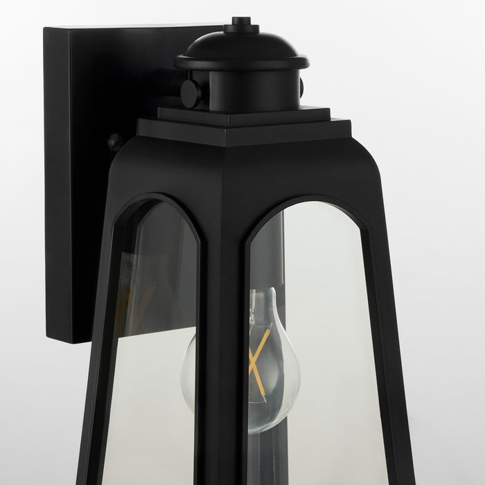 Myhouse Lighting Quorum - 7421-12-59 - One Light Outdoor Wall Mount - Francis - Matte Black