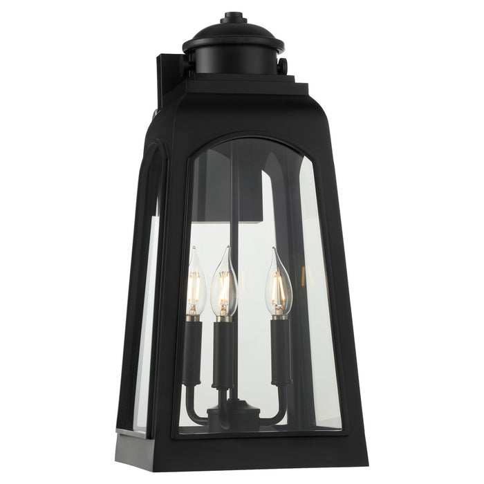 Myhouse Lighting Quorum - 7421-20-59 - Three Light Outdoor Wall Mount - Francis - Matte Black
