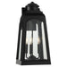 Myhouse Lighting Quorum - 7421-20-59 - Three Light Outdoor Wall Mount - Francis - Matte Black