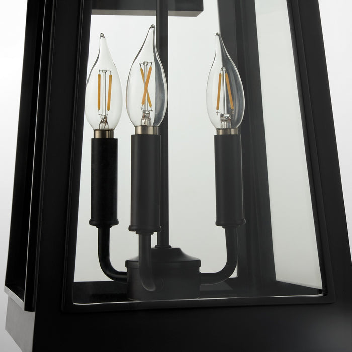 Myhouse Lighting Quorum - 7421-20-59 - Three Light Outdoor Wall Mount - Francis - Matte Black