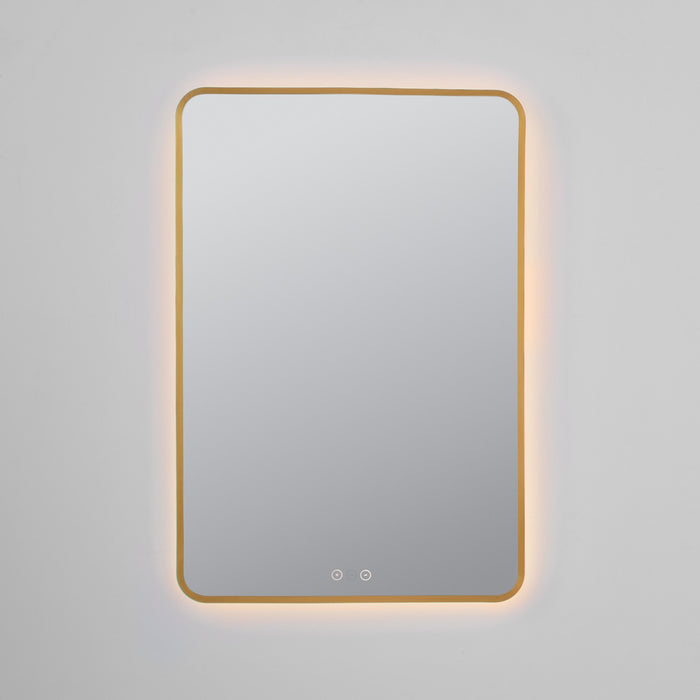 Myhouse Lighting Quorum - 92-2436-47 - LED Mirror - Aero - Brushed Brass