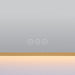 Myhouse Lighting Quorum - 92-2436-47 - LED Mirror - Aero - Brushed Brass