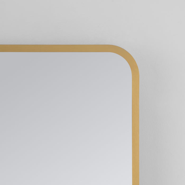 Myhouse Lighting Quorum - 92-2436-47 - LED Mirror - Aero - Brushed Brass