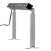 Myhouse Lighting Hinkley - 15305AL - LED Wall Wash - Vestra - Antique Brushed Aluminum