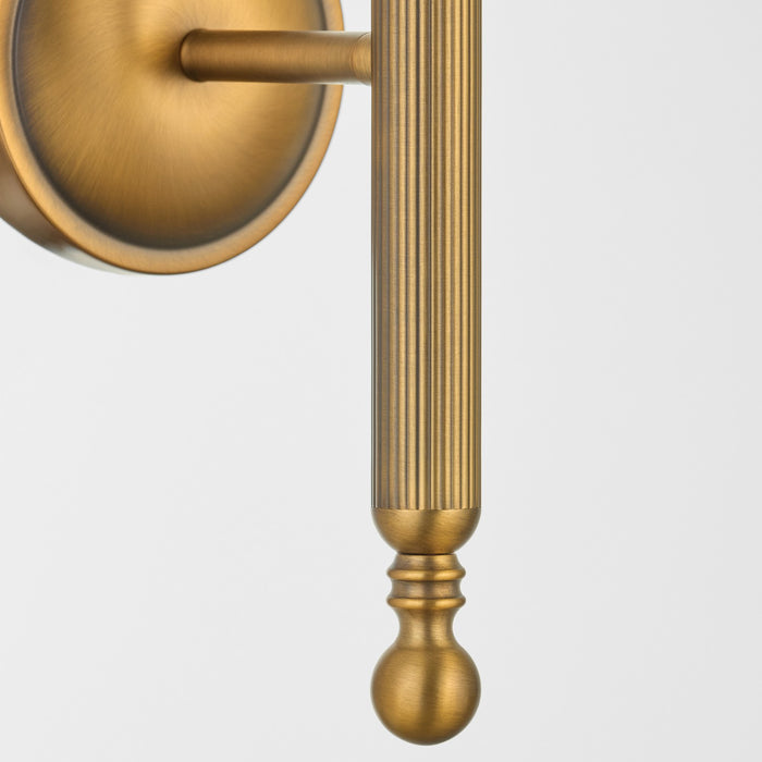Myhouse Lighting Quorum - 5029-1-47 - One Light Wall Mount - Rhodes - Brushed Brass