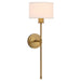 Myhouse Lighting Quorum - 5058-1-47 - One Light Wall Mount - Rayburn - Brushed Brass