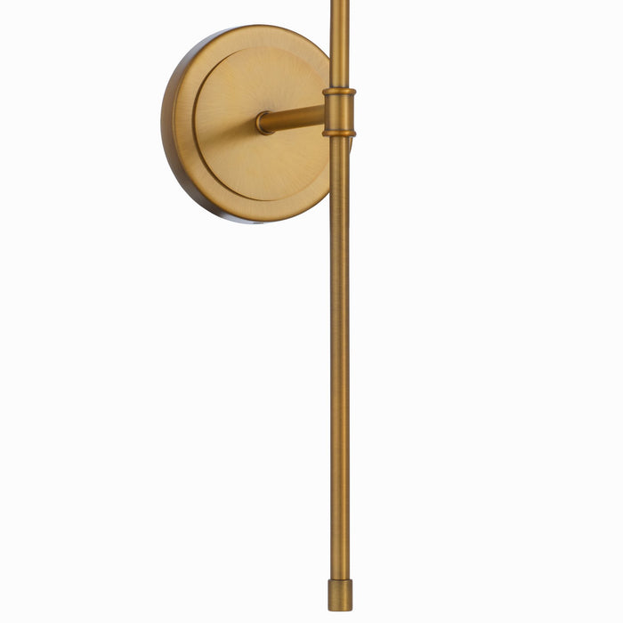 Myhouse Lighting Quorum - 5058-1-47 - One Light Wall Mount - Rayburn - Brushed Brass