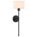 Myhouse Lighting Quorum - 5058-1-59 - One Light Wall Mount - Rayburn - Matte Black