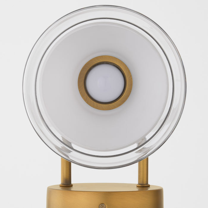 Myhouse Lighting Quorum - 524-47 - LED Sconce - Franco - Brushed Brass
