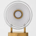 Myhouse Lighting Quorum - 524-47 - LED Sconce - Franco - Brushed Brass
