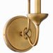 Myhouse Lighting Quorum - 555-2-47 - Two Light Wall Mount - Livingston - Brushed Brass
