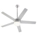 Myhouse Lighting Quorum - 65525-65 - 52" LED Fan - Sedgwick - Satin Nickel