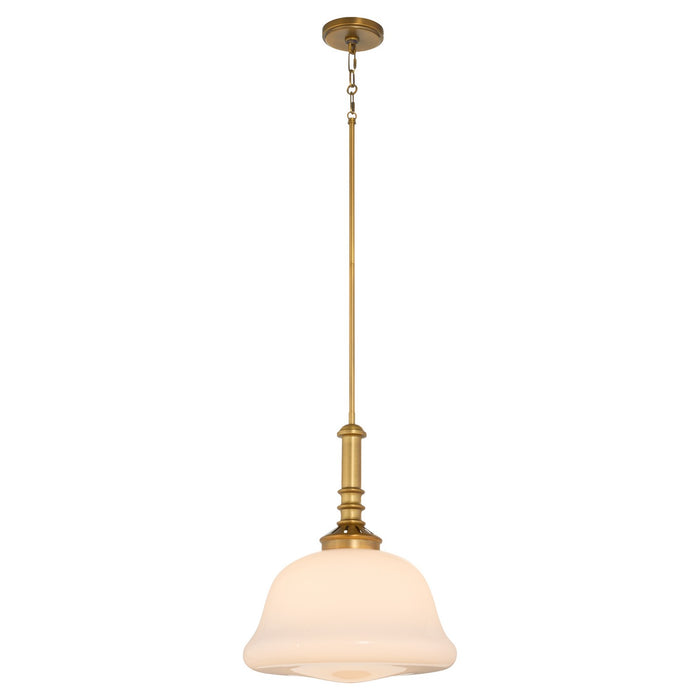 Myhouse Lighting Quorum - 808-16-47 - Pendant - Revival - Brushed Brass