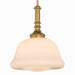Myhouse Lighting Quorum - 808-16-47 - Pendant - Revival - Brushed Brass