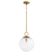 Myhouse Lighting Quorum - 835-12-47 - Pendant - Mavis - Brushed Brass