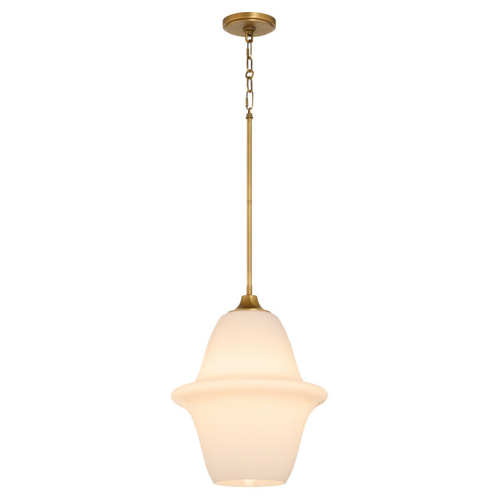 Myhouse Lighting Quorum - 836-14-247 - Pendant - Stewart - Brushed Brass