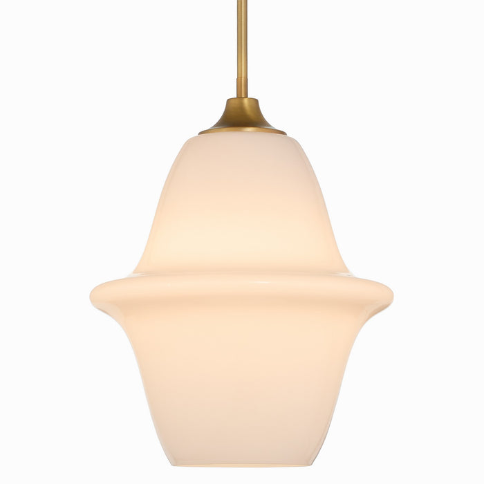 Myhouse Lighting Quorum - 836-14-247 - Pendant - Stewart - Brushed Brass