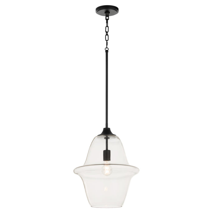 Myhouse Lighting Quorum - 836-14-59 - Pendant - Stewart - Matte Black