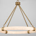 Myhouse Lighting Quorum - 3-885-40 - LED Pendant - Virtue - Aged Brass