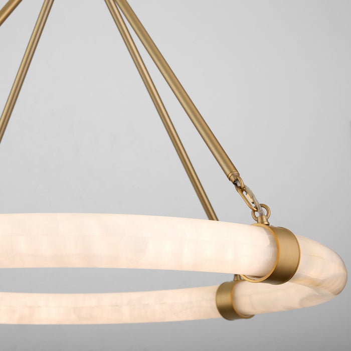 Myhouse Lighting Quorum - 3-885-40 - LED Pendant - Virtue - Aged Brass