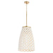 Myhouse Lighting Quorum - 800-80 - Pendant - Varro - Aged Brass