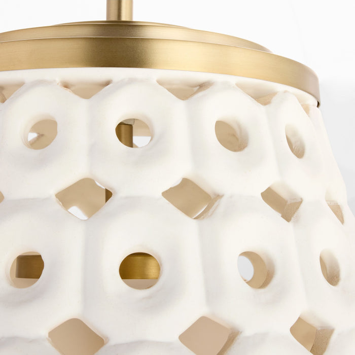Myhouse Lighting Quorum - 800-80 - Pendant - Varro - Aged Brass